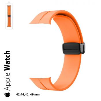Armband - Apple Watch Magnet 42, 44, 45, 49 mm - orange