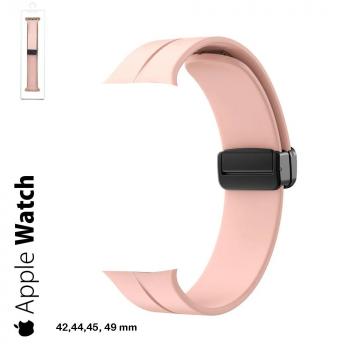 Armband - Apple Watch Magnet 42, 44, 45, 49 mm - vintage rose