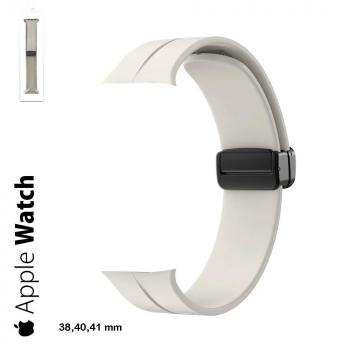 Armband - Apple Watch Magnet 38, 40, 41 mm - starlight