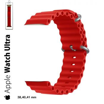 Armband - Apple Watch Ultra 38, 40, 41 mm - red